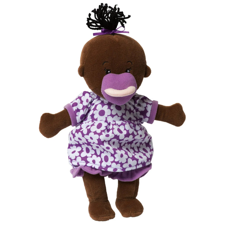 Wee Baby Stella Doll Brown with Black Hair - Wee Baby Stella - Manhattan Toy