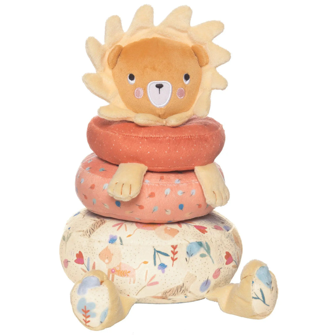 Safari Lion Plush Stacker - Baby Stacker - Manhattan Toy