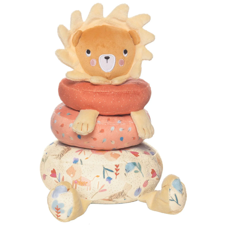Safari Lion Plush Stacker - Baby Stacker - Manhattan Toy