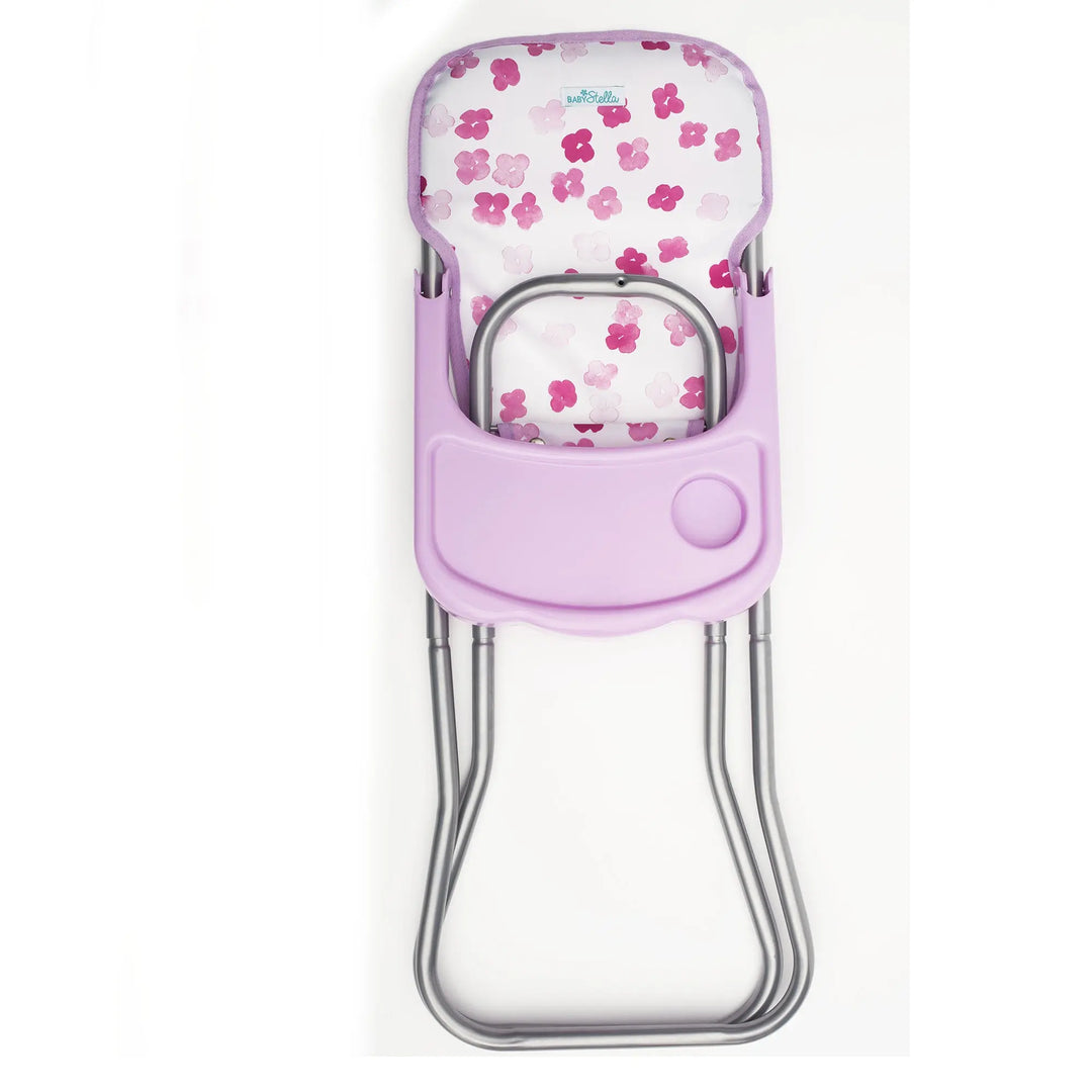 Baby Stella Blissful Blooms High Chair Doll Accessory - Doll Accessories - Manhattan Toy