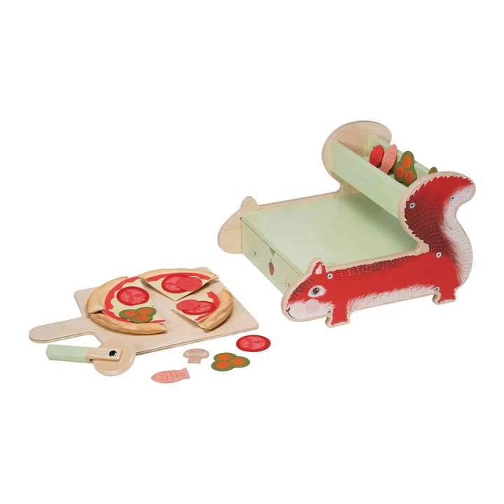 Nutty Squirrel Pizzeria - Wood Toys - Manhattan Toy