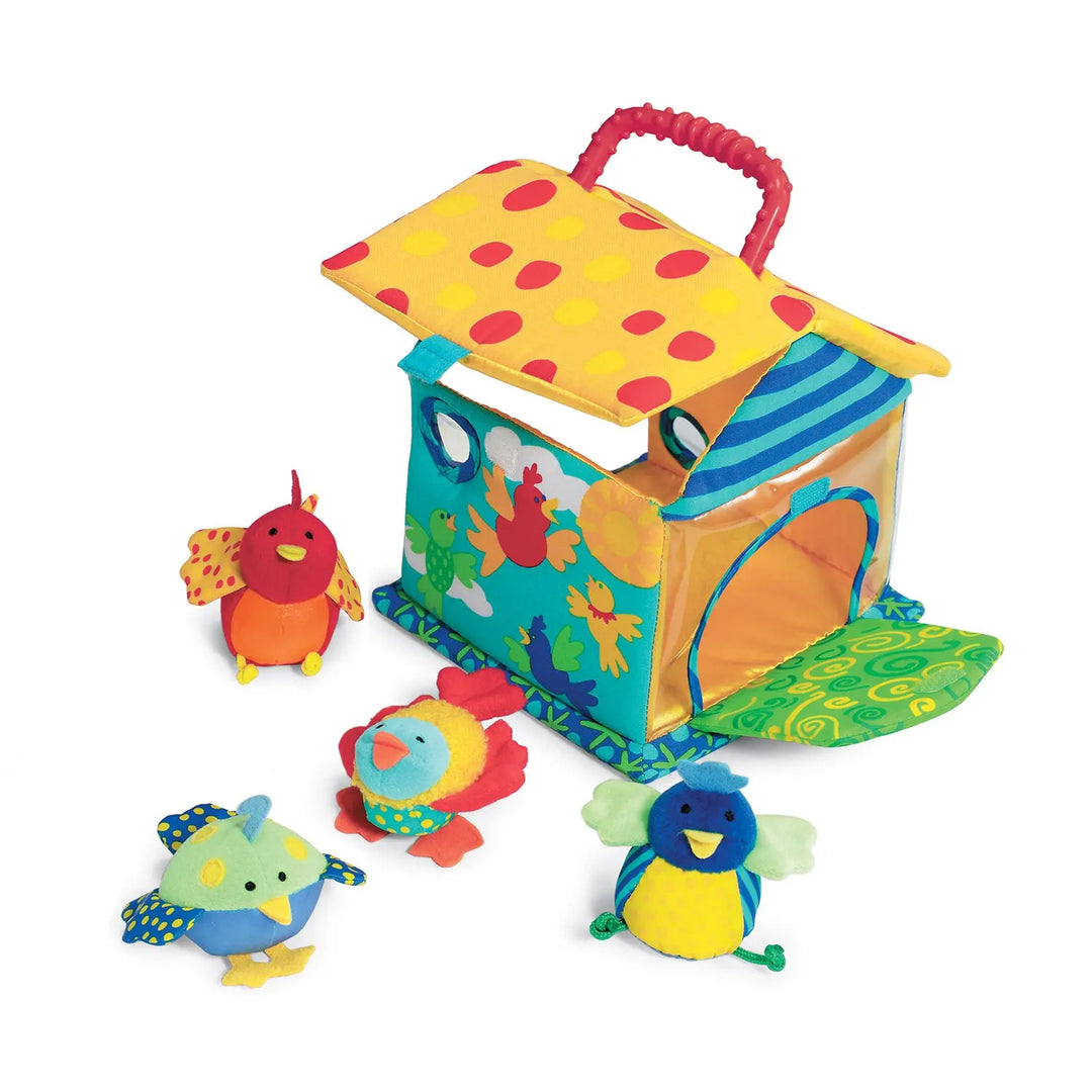 Put & Peek Birdhouse - Baby Toys - Manhattan Toy