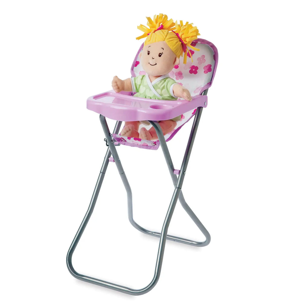 Baby Stella Blissful Blooms High Chair Doll Accessory - Doll Accessories - Manhattan Toy