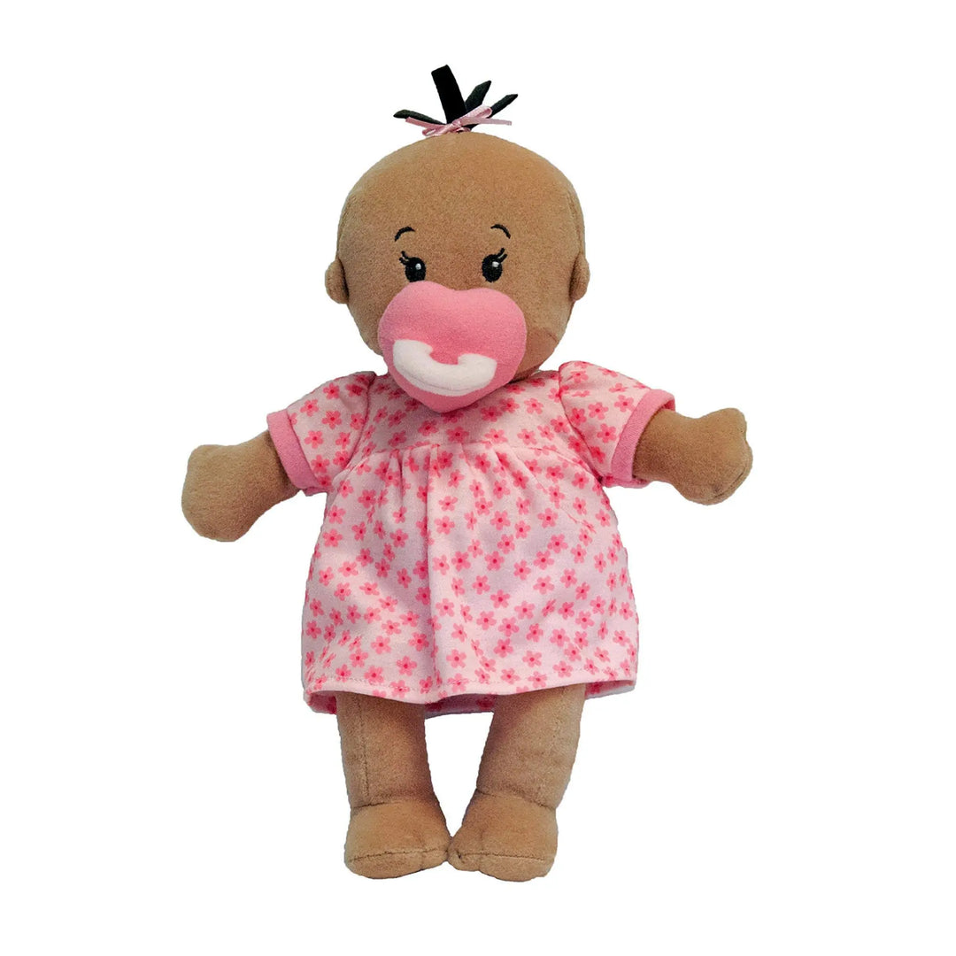 Wee Baby Stella Beige with Brown Hair - Wee Baby Stella - Manhattan Toy