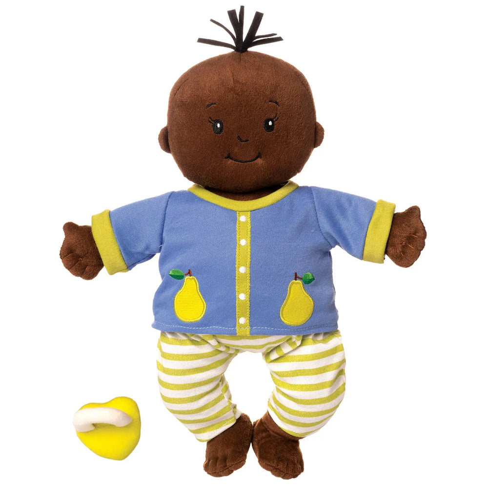 Baby Stella Brown Doll with Black Hair - Baby Stella - Manhattan Toy