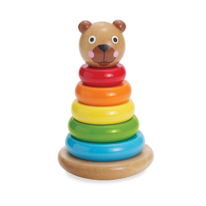 Brilliant Bear Magnetic Stack-up - Wood Toys - Manhattan Toy