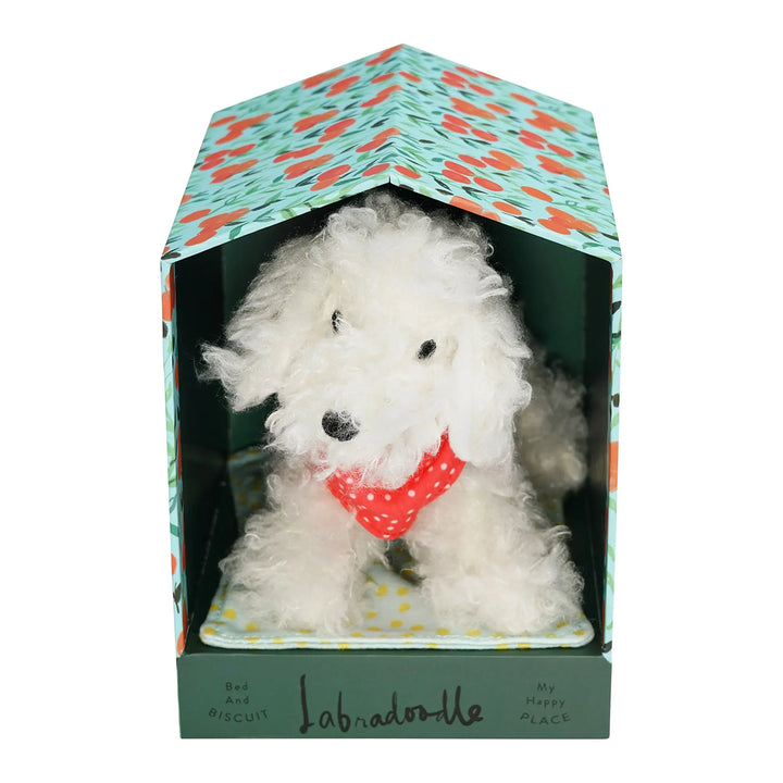Bed & Biscuit Labradoodle - Stuffed Animals - Manhattan Toy