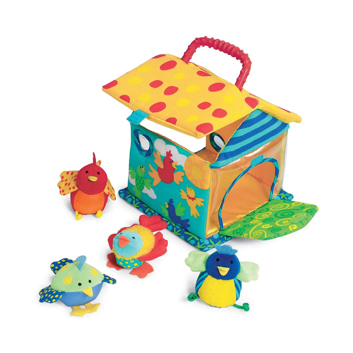Put & Peek Birdhouse - Baby Toys - Manhattan Toy