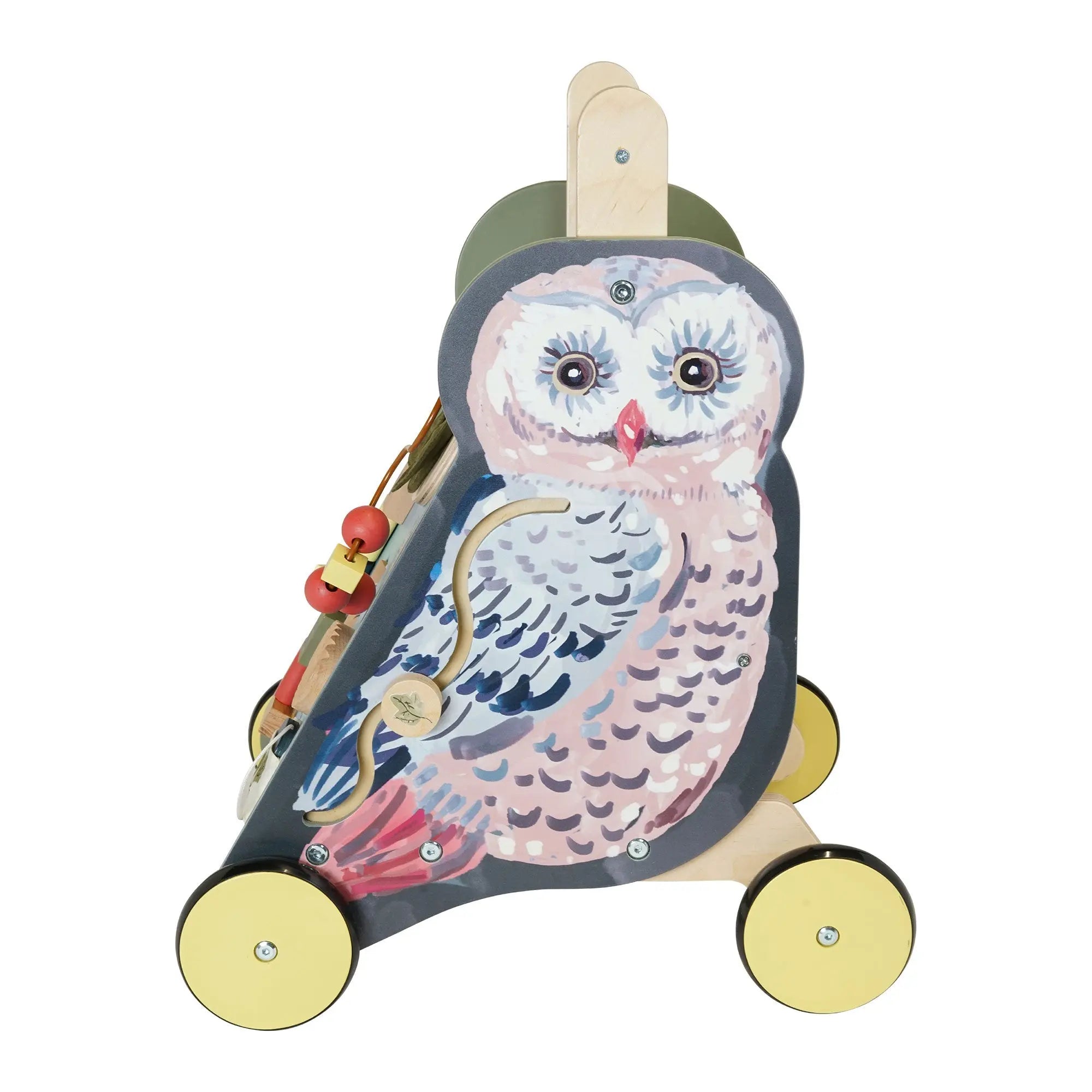 Wildwoods Owl Push-Cart - Manhattan Toy