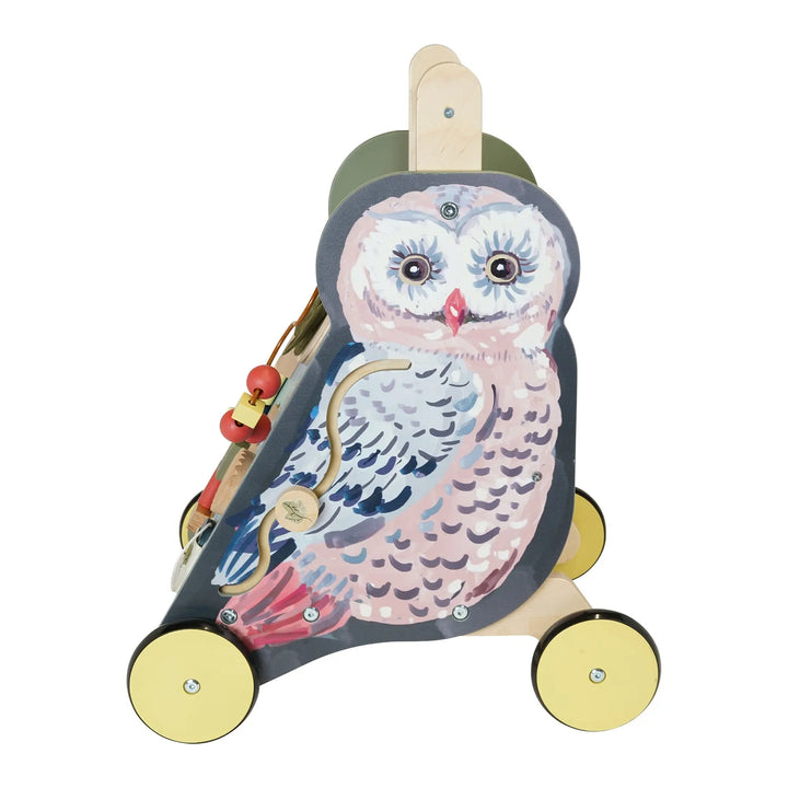 Wildwoods Owl Push-Cart - Push & Pull Toys - Manhattan Toy